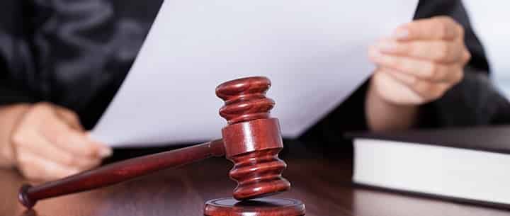 Judge Reading Verdict