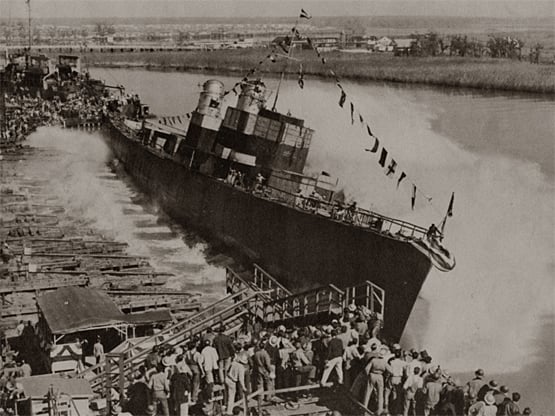 Vessel at Orange Shipbuilding