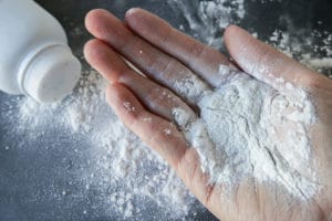 talcum powder