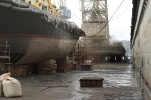 Shipyard asbestos exposure