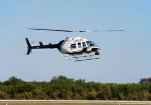 police helicopter