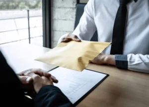 Person signing documents to receive NARCO Asbestos Trust payment.