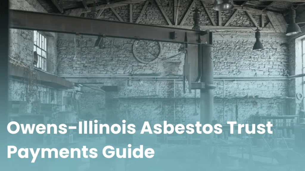 A vintage Owens-Illinois factory or glass manufacturing plant.